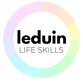 Rundes Logo von leduin Life Skills